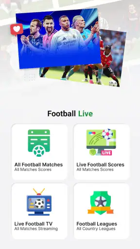 Live Football Streaming Tv HD screenshot