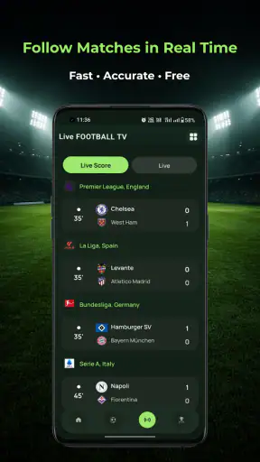 Live Football TV screenshot