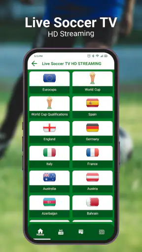 Live Soccer TV HD STREAMING screenshot