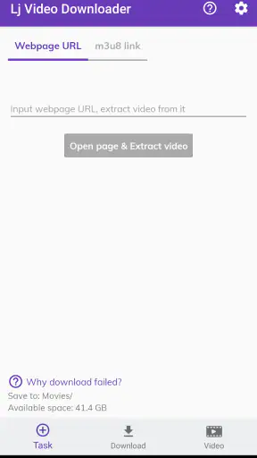 Lj Video Downloader (m3u8,mp4) screenshot