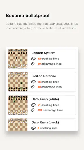 Lotus Chess – Trainer screenshot