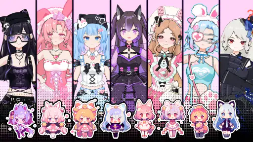 Love Idol: Paper Doll Dress Up screenshot