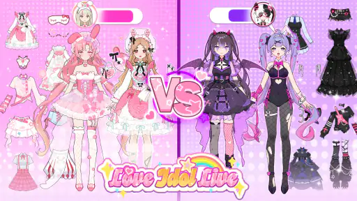 Love Idol: Paper Doll Dress Up screenshot