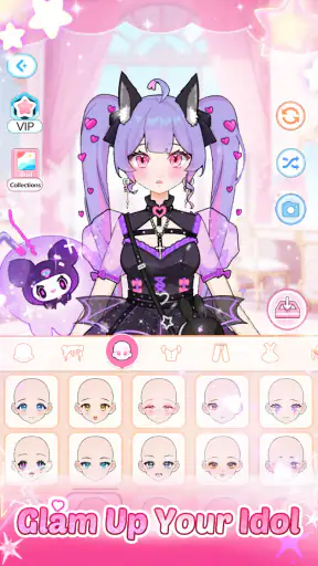 Love Idol: Paper Doll Dress Up screenshot
