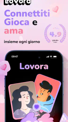 Lovora: Couple Games & Widget screenshot