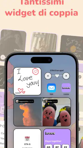 Lovora: Couple Games & Widget screenshot