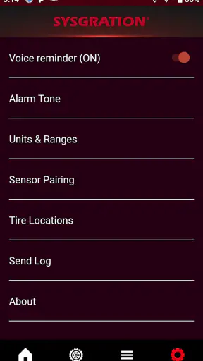 M-TPMS - Motorcycle BLE TPMS screenshot