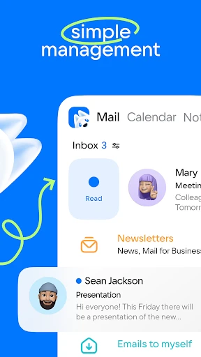 Mail: Posta, Cloud, Calendario screenshot