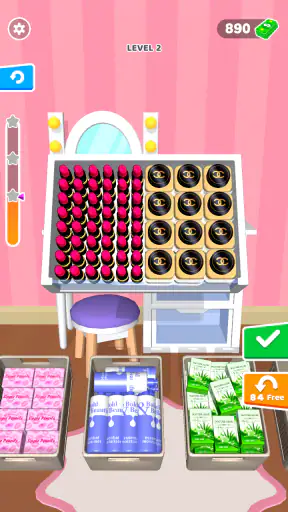 Makeup Organizer 3D screenshot