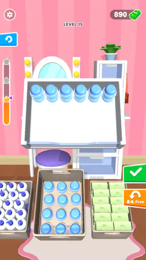 Makeup Organizer 3D screenshot