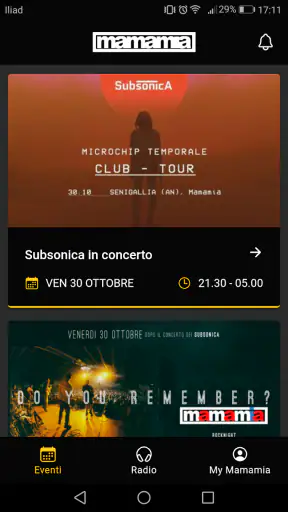 Mamamia screenshot