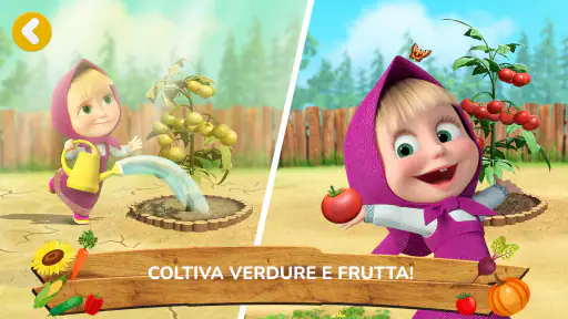 Masha e Orso: Giochi Fattoria screenshot