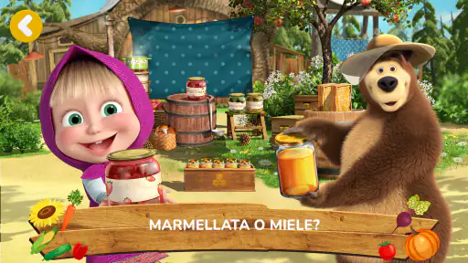 Masha e Orso: Giochi Fattoria screenshot