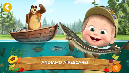 Masha e Orso: Giochi Fattoria screenshot