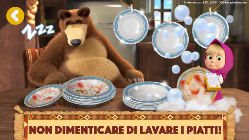 Masha e Orso Tamagotchi Giochi screenshot