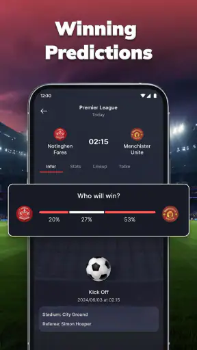 MatchLive: Calcio Risultati screenshot