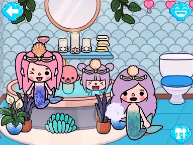 Mermaid Games: Princess Salon screenshot