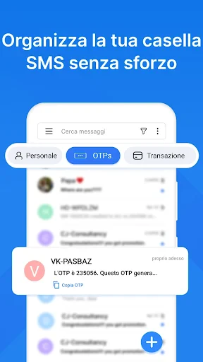 Messaggi SMS e MMS screenshot