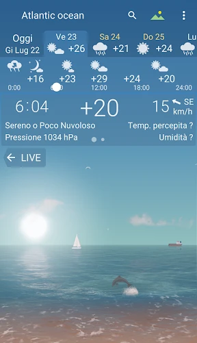 Meteo Accurato YoWindow screenshot