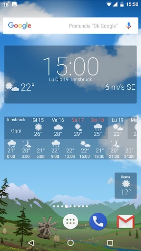 Meteo Accurato YoWindow screenshot