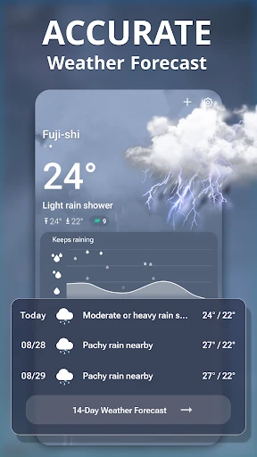 Meteo in diretta screenshot