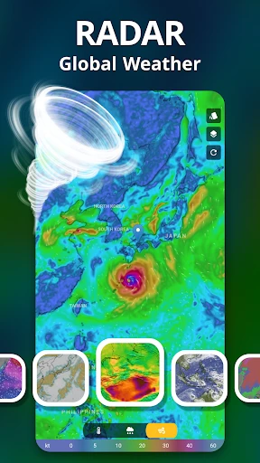 Meteo in diretta screenshot