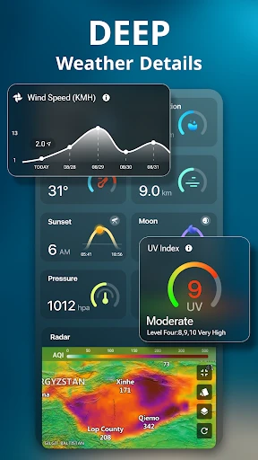 Meteo in diretta screenshot