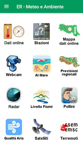 MeteoER screenshot