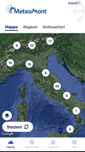 Meteomont screenshot