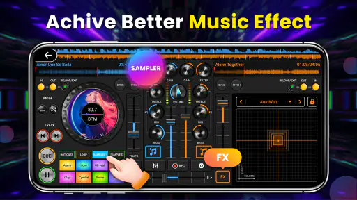 Mixer musicale per DJ - 3D DJ screenshot