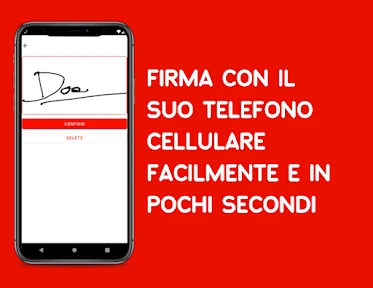 Modificare PDF firma, scrivere screenshot