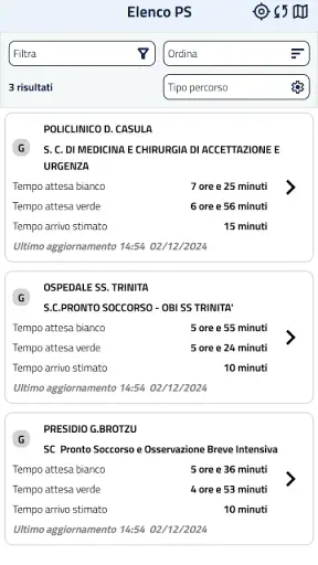 MonitorPS Sardegna screenshot