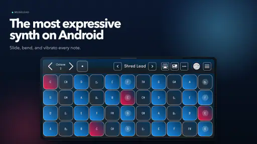 MuseLead Synthesizer screenshot