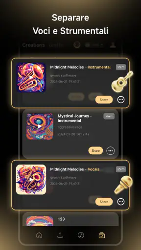 Music AI - Crea una canzone screenshot