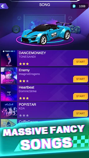 Music Racer : Beat Racing GT screenshot