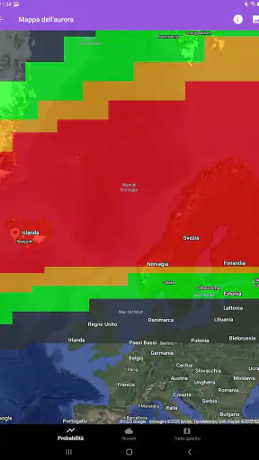 My Aurora Forecast Pro screenshot
