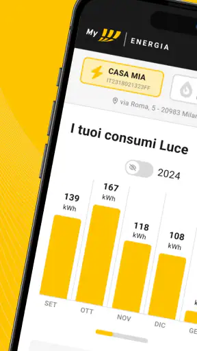 MyFastweb Energia screenshot