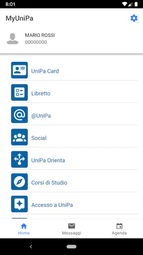 MyUniPa screenshot