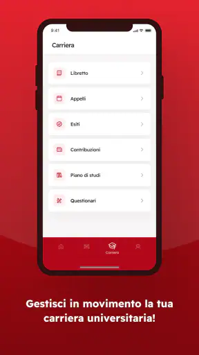 MyUniPD screenshot