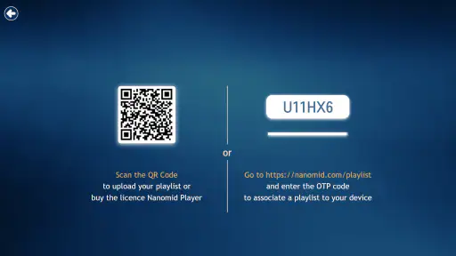 Nanomid IPTV Player screenshot