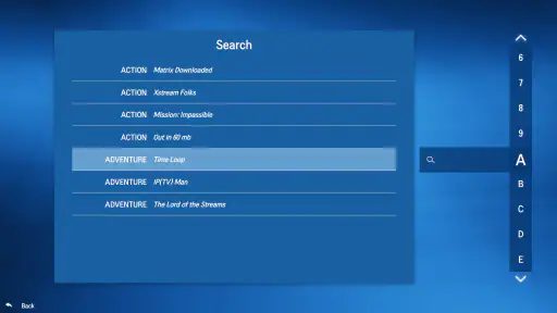 Nanomid IPTV Player screenshot