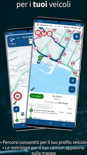 Navigazione camion CargoTour screenshot