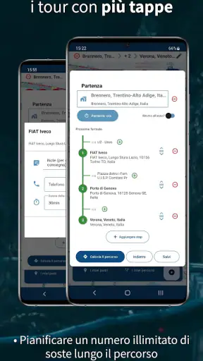 Navigazione camion CargoTour screenshot