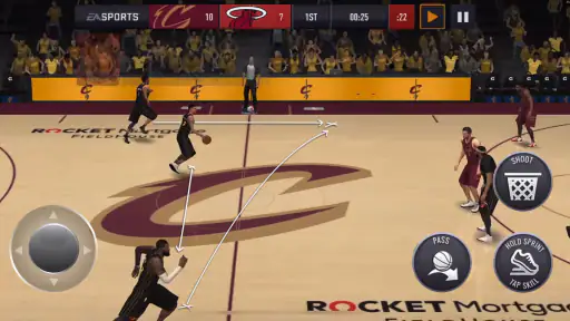 NBA LIVE Mobile Pallacanestro screenshot