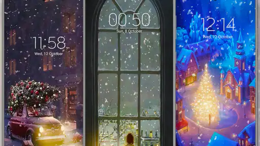 Neve - sfondo animato screenshot