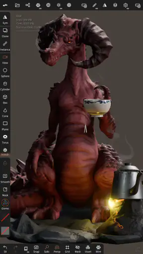 Nomad Sculpt screenshot