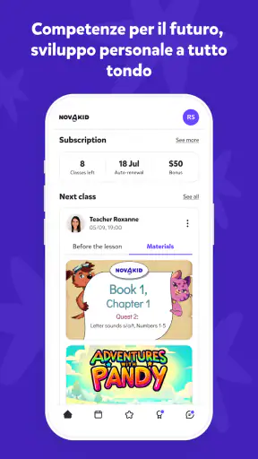 Novakid screenshot