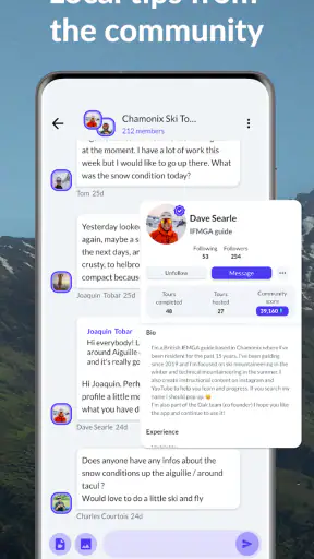 Oak: ski, climb, run screenshot