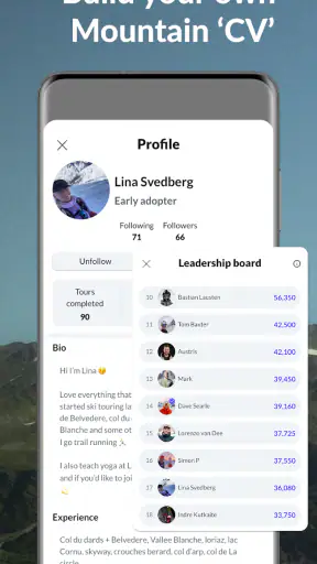 Oak: ski, climb, run screenshot