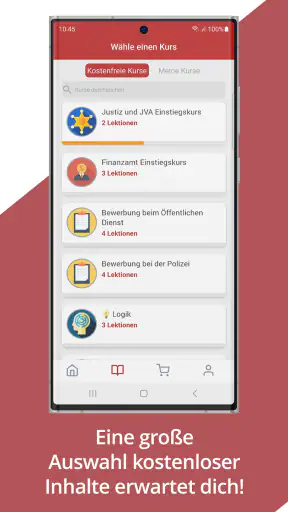 Öffentlicher Dienst Karriere screenshot